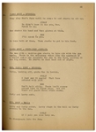 Moe Howard's 36pp. Script Dated June 1942 for The 1943 Three Stooges Film ''Spook Louder'' -- Original Writing on Cover -- Chipping to Covers & Archival Repair, Else Very Good Condition